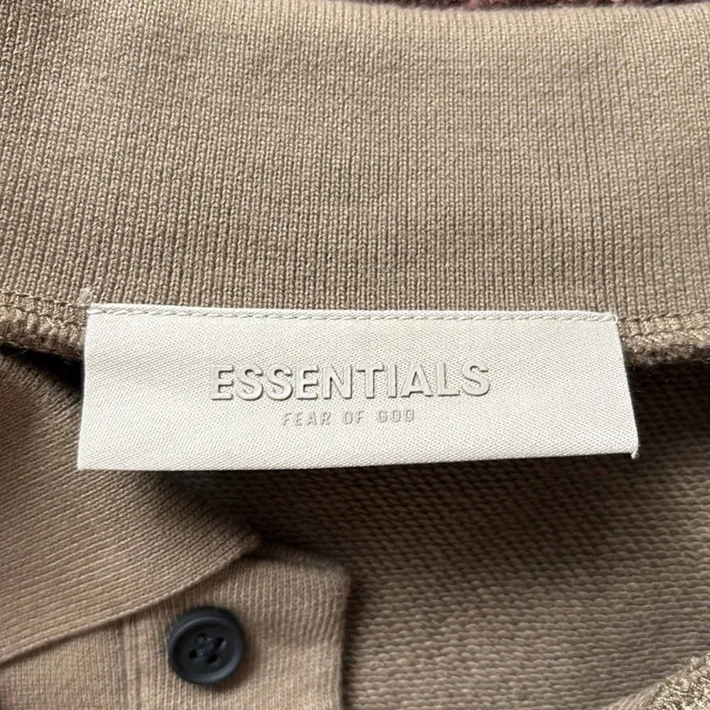 Men’s Essentials Collared Sweatshirt - Picture 3 of 4